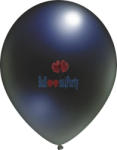 Balloons4party Set 25 baloane latex negru 30cm