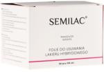 Semilac Gél lakk eltávolító fóliák - Semilac Remover Wraps 50 db