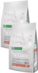  Nature's Protection Nature's Protection Superior Care Adult Small Fehér Szőrű Kutyáknak - lazac 2x1, 5kg