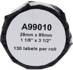 AIMO Etichete adresa standard albe 28 x 89mm Aimo 6XL compatibile Dymo 99010 S0722370 (A99010)