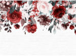 AA Design Fototapet ghirlanda de trandafiri pastel (DD118528)