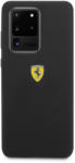 Ferrari Husa Cover Ferrari SF Silicone pentru Samsung Galaxy S20 Ultra Negru - contakt