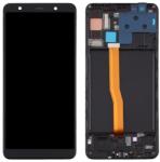  NBA001LCD009577 Samsung Galaxy A7 (2018) A750 fekete TFT LCD kijelző érintővel kerettel, előlap (NBA001LCD009577)