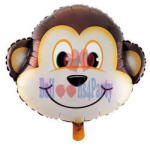 Balloons4party Balon folie cap de Maimuta 45cm - articole-petreceri - 12,99 RON