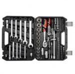 TOYA Trusa tubulare Yato YT-12691, 82 piese, Cr-V, 2 x Antrenor cu clichet