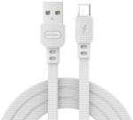  Cablu date/incarcare Golf Space L02, microUSB la USB, 1m lungime, alb