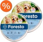 Bayer Pachet economic: 2 x Zgarda Antiparazitara Foresto S, 38 cm (