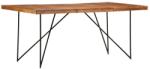 vidaXL Masă de bucătărie, 180 x 90 x 76 cm, lemn masiv de acacia (282881)