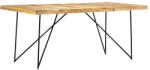 vidaXL Masă de bucătărie, 180 x 90 x 76 cm, lemn masiv de mango (282880)