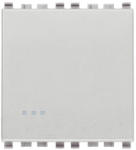 Vimar Intrerupator modular cap scara gri 2 module Vimar Eikon (VIM-20005.2.N)