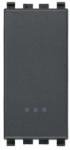Vimar Intrerupator modular cap-cruce gri antracit 1 modul Vimar Eikon (VIM-20013)