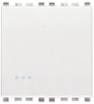 Vimar Intrerupator modular cap scara alb 2 module Vimar Eikon (VIM-20005.2.B)
