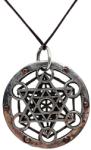  Pandantiv Cubul Lui Metatron din Argint 925 - 27-35x27-35 mm - 1 Buc