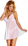Sunspice Babydoll Alb Transparent S/M