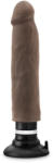 Blush Novelties Au Naturel Magnum Vibrating Dong Sensa Feel 11 Inch Chocolate Vibrator