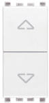 Vimar Intrerupator modular cu 2 butoane 2P 10A 1M VIMAR Eikon alb (VIM-20060.B)