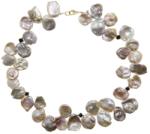  Colier Perle de Cultura cu Safir Albastru Neregulat - 16-22 x 16-23 mm - concepttropic - 285,00 RON