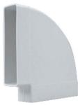 Falmec Cot rectangular la 90 din PVC Falmec montaj orizontal 70x150 mm (KACL.385)
