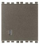 Vimar Intrerupator modular cap-cruce 16A 2M VIMAR Arke metal (VIM-19013.2.M)
