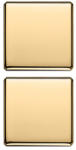 Vimar 2 butoane fara simbol VIMAR Eikon Exe Flat auriu (VIM-22751.0.82)