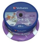 Verbatim DVD+R DL [ 25pcs (43667)