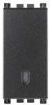 Vimar Intrerupator modular cu revenire 10A 1M VIMAR Arke gri (VIM-19008)