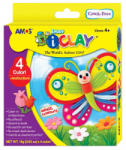 Amos Plastilina modelatoare 72 g, 4 culori/set, AMOS iCLAY 18P4