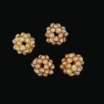  Margele Perle de Cultura Roz -16 x 18 mm - 1 Buc
