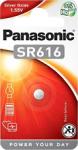 Panasonic 1, 5V ezüst-oxid óraelem 1db (SR616/1BP) (SR616-1BP)