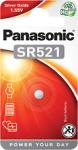 Panasonic 1, 5V ezüst-oxid óraelem 1db (SR521/1BP) (SR521-1BP)