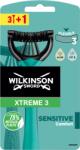 Wilkinson Sword Xtreme3 Sensitive Comfort eldobható borotva 3 rugalmas pengével, krémezőcsíkkal 4 db - online