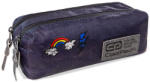 COOLPACK Penar dreptunghiular Cool Pack Edge - Sparkling Badges, Jeans, cu 2 fermoare (B69086) Penar