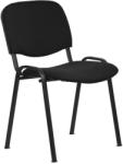 Antares Lucia tárgyalószék szövetborítás fekete fémváz C. 11 fekete (ANKHSZ243)