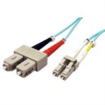 Roline Cablu fibra optica LC-SC OM3 duplex multimode 1m, Roline 21.15. 8711 (21.15.8711-10)