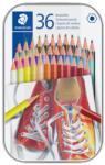 STAEDTLER Creioane colorate Staedtler 36 culori Noris cutie metal (ST-175-M36)