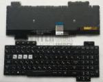ASUS ROG Strix Hero II GL504GM Multi-color háttérvilágítással (backlit) fekete magyar (HU) laptop/notebook billentyűzet