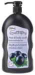 Naturaphy Șampon-gel de duș Coacăză și Aloe vera - Naturaphy Blackcurrant & Aloe Vera Hair & Body Wash 1000 ml