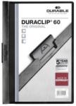 DURABLE Klip mappa 60lap Durable Duraclip®, fekete (220901) - tonerpiac