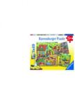 Ravensburger PUZZLE MUNCA LA FERMA, 3x49 PIESE (RVSPC05078) - ookee Puzzle