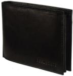 Sylvia Belmonte Fekete férfi bőr pénztárca külső kapocs nélkül S. Belmonte (ADC 11/A fekete)