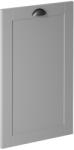 TEMPO KONDELA Mosogatógép ajtaja, szürke matt, 44, 6x71, 3, LAYLA