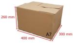 Fiorex Kartondoboz, A7, 400x300x260 mm TF doboz