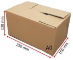 Fiorex Kartondoboz, A0, 250x150x130 mm TF doboz
