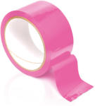 Bondage Tape Лъскаво розово тиксо за садо-мазо игрички