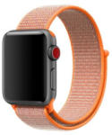 AFM Bratara Apple watch 38 40mm Nylon strap orange (8811228288)