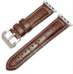 AFM Bratara Apple Watch, 42mm leather strap brown (8811227788)