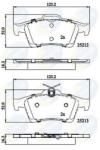 COMLINE Set placute frana, frana disc FORD GRAND C-MAX Van (2010 - 2016) COMLINE CBP01629