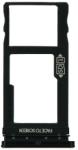  tel-szalk-153571 Motorola One Vision fekete SIM kártya tálca (1 SIM kártyás telefonokhoz) (tel-szalk-153571)