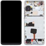  NBA001LCD009860 Huawei P40 ezüst LCD kijelző érintővel kerettel előlap (NBA001LCD009860)