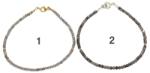  Bratara Cuart Fumuriu Rotund Fatetat - 2x2 mm - Accesorii AG 925 - GF